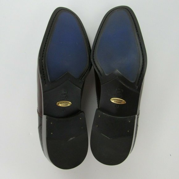 Belvedere Fusion Lizard Skin Mens Dress Shoes main image 4